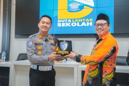 Satlantas Polres Jember Gelar Police Goes To School dalam Program Mahameru Lantas