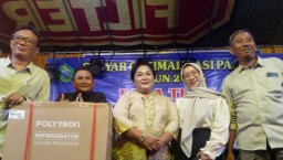 Ada Pooling Pajak di Acara Ludruk Ruwat Desa Temu