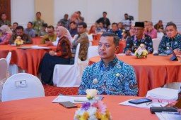 Bupati Pringsewu H.Riyanto Pamungkas Hadiri High Level Meeting Antisipasi Pemenuhan Kebutuhan Pangan dan Pengamanan