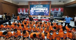 Ciptakan Kamtibmas Kondusif, Polresta Sidoarjo Gelar Pres Rilis Operasi Pekat Semeru
