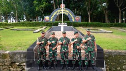 Kasdam IX/Udayana Brigjen TNI Taufiq Hanafi Kunjungi Yonif 744/SYB