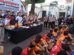 Selama Ramadhan Polrestabes Surabaya Beberkan 17 Kasus Kejahatan Jalanan