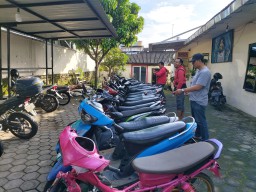 Polres Malang Tertibkan Balap Liar di Dau, 25 Motor dan Sound Horeg Diamankan
