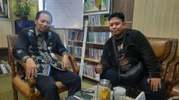 Kunjungan dan Silahturahmi Perwakilan Media Zonaperistiwa di Kantor Dinas Pendidikan Sidoarjo