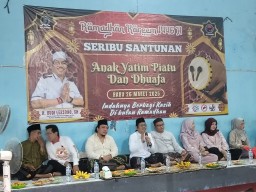 Komunitas Buleks 99 Community Gelar Buka Bersama 1000 Anak Yatim Secara Rutin