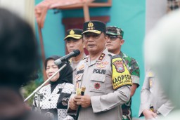 Pastikan Kenyamanan Pemudik, Kapolda Jatim Cek Posyan dan Pospam di Malang Raya