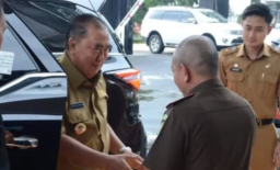 Pastikan Program Pembangunan Sesuai Aturan, Bupati dan Wakil Bupati Tanggamus Kunjungi Kejari