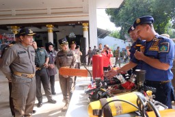 Bupati Subandi Pimpin Apel Kesiapsiagaan Nasional Satpol PP, Satlinmas, dan Damkar di Sidoarjo