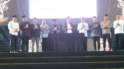 GP ANSOR dan KEMENDUKBANGGA/BKKBN JATIM TEKEN MoU di SYAWAL FEST 2025