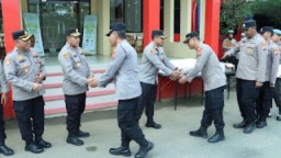 Kapolres Bangkalan Mengadakan Halal bihalal Halal ,Guna Mempererat Hubungan Tali Silahturahmi Antar Umat Beragama