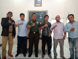 Ketua Umum Ormas IPPAMA H.Rasid Silaturahmi ke Kodam V/Brawijaya, Surabaya Wujud Sinergi Dan Kebersamaan