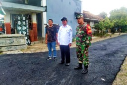 Pemerintah Pekon Podomoro Realisasikan Pembangunan Jalan Lapen ADD Tahap 1 Tahun 2025
