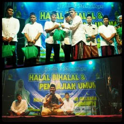 Warga RW 8 Perumtas 3 Grabagan Gelar Malam Halal Bihalal Dihadiri Pak Kades