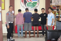 Tiga Pria Asal Pesawaran Diamankan Polres Pringsewu Terkait Kasus Narkoba