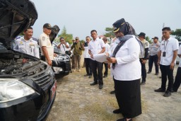 Apel Kendaraan Dinas di Pringsewu: Wakil Bupati Pimpin Langsung Pengamanan dan Pengecekan