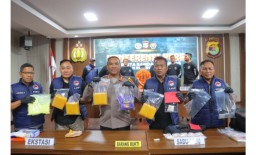 Polresta Bandar Lampung Gagalkan Peredaran Sabu 6,06 kg dan Ekstasi 1.653 Butir Senilai Rp7,2 Miliar