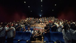 Kapolresta Sidoarjo Nonton Bareng Masyarakat Film Sayap-Sayap Patah 2