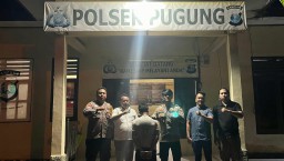 Polsek Pugung Amankan Pelaku Curat di Rantau Tijang