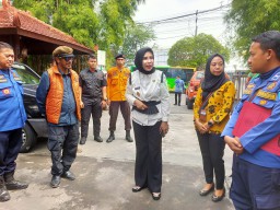 Wabup Sidoarjo Sidak Kelayakan Unit Damkar di Kantor BPBD Kabupaten Sidoarjo
