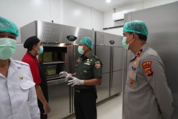 Irdam IX/Udayana Hadiri Peresmian SPPG Polda Bali, Tegaskan Dukungan TNI terhadap Program Makan Bergizi Gratis