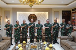 Kasdam IX/Udayana Terima Kunjungan Tim Puldata Pokja Sahli KASAD