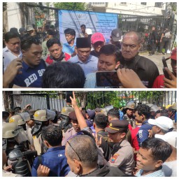 Proses Evakuasi Gedung Bersejarah IMKA-YMCA Di Warnai Ketegangan