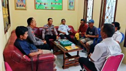 Polsek Pagelaran dan Aparatur Pekon di Pagelaran Selesaikan Perselisihan Cekcok Warga Melalui Rembuk Pekon