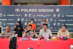 Kapolres Gresik Ungkap Kasus Kejahatan Pelecehan Seksual Anak Sambung di Wriginanom