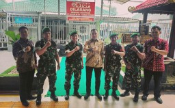 LAPAS KELAS IIA SIDOARJO TERIMA KUNJUNGAN TILIK SAMBANG DARI JAJARAN KODIM 0816 SIDOARJO
