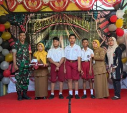 Tasyakuran Pelepasan Kelulusan SD, Pentas Seni Digelar Oleh SDN Kaliasin V/284