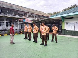 Lapas Kelas IIA Sidoarjo Tegaskan Komitmen Pembinaan Warga Binaan Lewat Pramuka