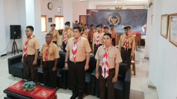 Lapas Sidoarjo Ikuti Pembukaan Perkemahan Satya Dharma Bhakti Pemasyarakatan 2025