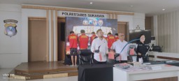 Aksi Brutal di Depan SWK Wiyung: Enam Tersangka Pengeroyokan Ditangkap