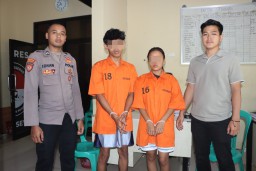 Satresnarkoba Polres Pringsewu Bongkar Home Industri dan Peredaran Tembakau Sintesis yang Dijalankan Pasangan Kekasih