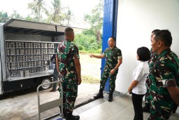 Sinergi Strategis TNI dan Pemkab, Pangdam IX/Udayana Tinjau SPPG Karangasem