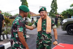 Kunjungi Jajaran Kodim, Pangdam Tegaskan Peran Babinsa dan Kearifan Lokal
