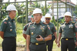 Pangdam IX/Udayana Tinjau Pembangunan Rusun dan Lokasi MBG di Wilayah Mengwi