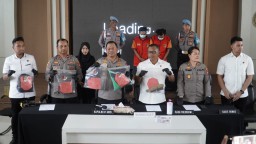 Polrestabes Surabaya Berhasil Amankan Dua Tersangka Curanmor Sasar 3 TKP
