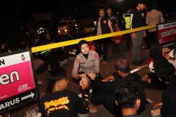 Tim Jatanras Polres Tuban Berhasil Amankan 294 Pendekar Silat yang Anarkis pada Saat Pengesahan