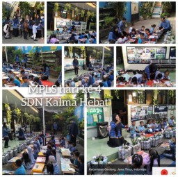 Hari ke - 4 Masa Pengenalan Lingkungan Sekolah ( MPLS ) SDN Kaliasin V / 284 berjalan Lancar