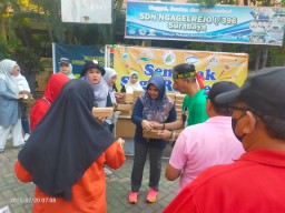 Sego Rongewu Episode III Seri 22 Digelar di SDN Ngagel Rejo 1 Kecamatan Wonokromo