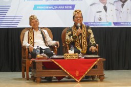 BUPATI PRINGSEWU BERSAMA WAMEN DIKDASMEN RI HADIRI SOSIALISASI PROGRAM PRIORITAS KEMENDIKBUDRISTEK