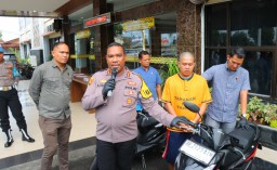 Satu Bulan DPO, Pelaku Spesialis Curanmor di Bandar Lampung Serahkan Diri Ke Polisi