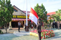 Polres Tanggamus Gelar Upacara HUT ke-80 Kemerdekaan RI