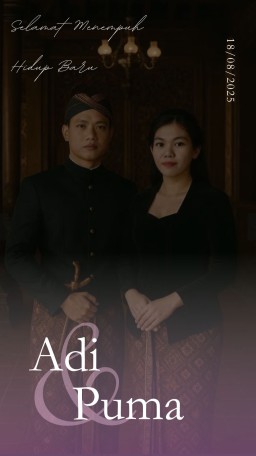 Kisah Cinta Berujung Pelaminan, Suriadi & Purnama Awali Lembar Baru Kehidupan Bersama