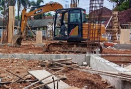 Media di Larang Mengambil Gambar Di Lokasi Pembangunan Labkesda Pringsewu 