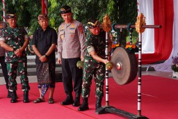Pangdam IX/Udayana Buka Pagelaran Balaganjur, Tekankan Seni Budaya sebagai Identitas Nasional