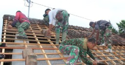 Haru dan Bahagia Keluarga Pak Cakra: Rumah Reyot Disulap Jadi Hunian Layak Berkat TMMD 125 Kodim 1616/Gianyar