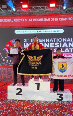 Prajurit Kodam IX/Udayana Raih Emas dan Pesilat Terbaik di Kejuaraan Internasional
