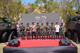 Sinergi TNI, Pemerintah, dan Forkopimda Warnai Penutupan Latihan Menembak Ranpur Denkav 4/SP di Buleleng
